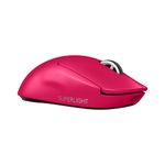 Logitech - G PRO X SUPERLIGHT 2 LIGHTSPEED Lightweight Wireless Optical HERO 2 Sensor 44 000 DPI Gaming Mouse with 8K Polling - Wireless - Magenta Product Image