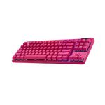 Logitech - PRO X TKL LIGHTSPEED Wireless Mechanical Tactile Switch Gaming Keyboard with LIGHTSYNC RGB - Magenta Product Image