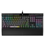 CORSAIR - K70 MAX RGB Magnetic-Mechanical Gaming Keyboard with PBT Double-Shot Keycaps - Steel Gray Product Image