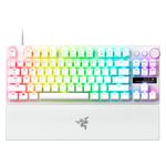 Razer - Huntsman V3 Pro TKL Wired Analog Optical Gaming Keyboard with Snap Tap - White Product Image