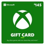 Microsoft - Xbox $145 Gift Card [Digital] Product Image