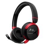 HyperX - Cloud Mini Wireless Headset for PC, PS5, PS4, Xbox Series X|S, Xbox One, Nintendo Switch, Chromebook, and Mobile - Red/Black Product Image