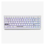 Higround - Summit 2.0 65 65% Wired Mechanical Lubed Dreamland Linear Switch Gaming Keyboard with RGB - Snow Stone Product Image