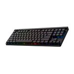 Logitech - G515 LIGHTSPEED TKL Wireless Mechanical Linear (Red) Switch Gaming Keyboard with LIGHTSYNC RGB - Black Product Image