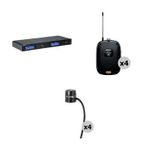 Shure SLXD4QDAN+ Quad-Channel Digital Wireless Rec Product Image