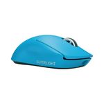 Logitech - G PRO X SUPERLIGHT 2 LIGHTSPEED Lightweight Wireless Optical HERO 2 Sensor 44 000 DPI Gaming Mouse with 8K Polling - Wireless - Cyan Product Image