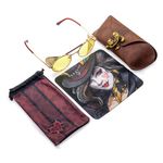 GUNNAR - Borderlands Moxxi Computer Glasses with Blue Light Reduction, Amber Lenses - Jackpot Gold Product Image