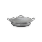 3.25qt Modern Heritage Cast Iron Round Braiser French Gray Product Image