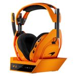 Logitech - Astro A50 X McLaren Edition LIGHTSPEED Wireless Gaming Headset + Base Station with PLAYSYNC for PS5, Xbox, Switch, PC - Orange Product Image