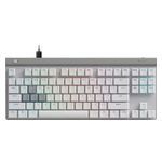 Logitech - G515 RAPID TKL Wired Mechanical Analog Low-Profile Switch Gaming Keyboard with LIGHTSYNC RGB - White Product Image