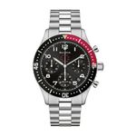 Mens Marine Star Heritage HPQ Precisionist Silver-Tone SS Watch Black Dial Product Image