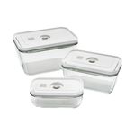 Fresh & Save 3pc Vacuum Glass Container Set Product Image