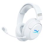 HyperX - Cloud Flight 2 Wireless Gaming Headset for PC, PS5, PS4, Nintendo Switch, Mac, Mobile, and Bluetooth - White Product Image