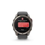 Fenix 8 Pro Premium Multisport Smartwatch 51mm AMOLED Titanium/Graphite/Black Product Image