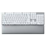 Razer - Pro Type Ultra Full Sized Wireless Mechanical Silent Linear Switch Keyboard with Plush Wrist Rest - Mercury Product Image