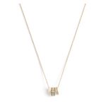 Signature Enamel Rondell Necklace Gold-Tone Product Image