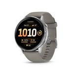 Venu 4 GPS Health & Fitness Smartwatch - 45mm Silver w/ Silver Gray Band Product Image