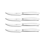 4pc 4" Serrated Stainless Steel Mignon Steak Knife Set Product Image