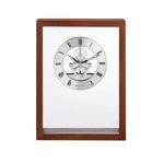 The Engraver Ash Wood Wall/Table Clock Product Image