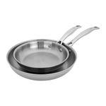 CLAD H3 2pc Stainless Steel Fry Pan Set Product Image