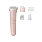 Lady Shaver Series 6000 Cordless Wet & Dry Shaver w/ 4 Accessories Product Image