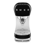 Retro Style Espresso Manual Coffee Machine Black Product Image