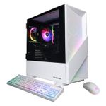 CyberPowerPC Gamer Master Desktop Computer (White) Product Image