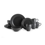 Swirl Graphite 16pc Dinnerware Set Product Image