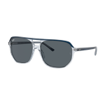 Ray-Ban Bill One Sunglasses Polished Blue on Transparent Blue/Blue Blue Polished Blue on Transparent Blue Product Image