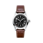 Hamilton Khaki Field Auto Brown Leather Strap Watch Product Image