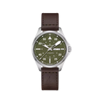 Hamilton Khaki Aviation Pilot Day Date Auto Dark Brown Leather Strap Watch Product Image