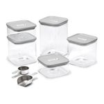 14pc Airtight Storage Container Set Gray Product Image