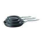Motion 3pc Aluminum Hard Anodized Ceramic Nonstick Fry Pan Set Product Image