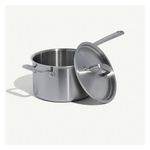 4qt Stainless Clad Saucepan w/ Lid, Stainless Handle Product Image