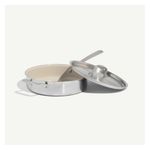3.5qt CeramiClad 2.0 Non Stick Saute Pan w/ Lid, Sand w/ Stainless Handles Product Image