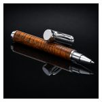 Hawaiian Curly Koa Chrome Magnetic Rollerball Product Image