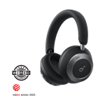 soundcore Space One Pro FlexiCurve Over-Ear Headphones Jet Black Product Image