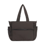 CALPAK Diaper Tote Bag with Laptop Sleeve Black Product Image