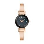 Ladies Marc Anthony Modern Stainless Steel Bangle Watch Black MOP Dial Product Image