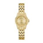 Ladies Marc Anthony Marine Star Gold-Tone Stainless Steel Watch Champagne Dial Product Image