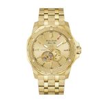 Mens Marc Anthony Marine Star Automatic Gold-Tone SS Watch Champagne Dial Product Image