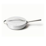 3qt Nonstick Ceramic Saute Pan w/ Lid Gray Product Image