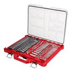 106pc 1/4" &  3/8" Metric & SAE Ratchet & Socket Set w/ Packout Low-Profile Organizer Product Image