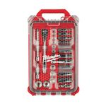 28pc 3/8 Drive Ratchet & Socket Set w/ Packout Low-Profile Compact Organizer - SAE Product Image
