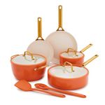 Reserve Pro Ceramic Nonstick 10pc Cookware Set Harvest Product Image