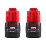 M12 REDLITHIUM CP2.0 Battery, 2-Pack Product Image