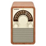 Sangean WR-15 AM/FM Tabletop Wooden Radio (Walnut) Product Image