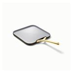 11" Square Flat Griddle Pan Black/Gold Product Image