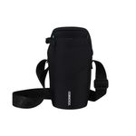 Sling Crossbody Bag Black Neoprene Product Image