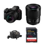 Panasonic DC-S5MII CAM/20-60mm LN/S 50mm LN/BSC Product Image